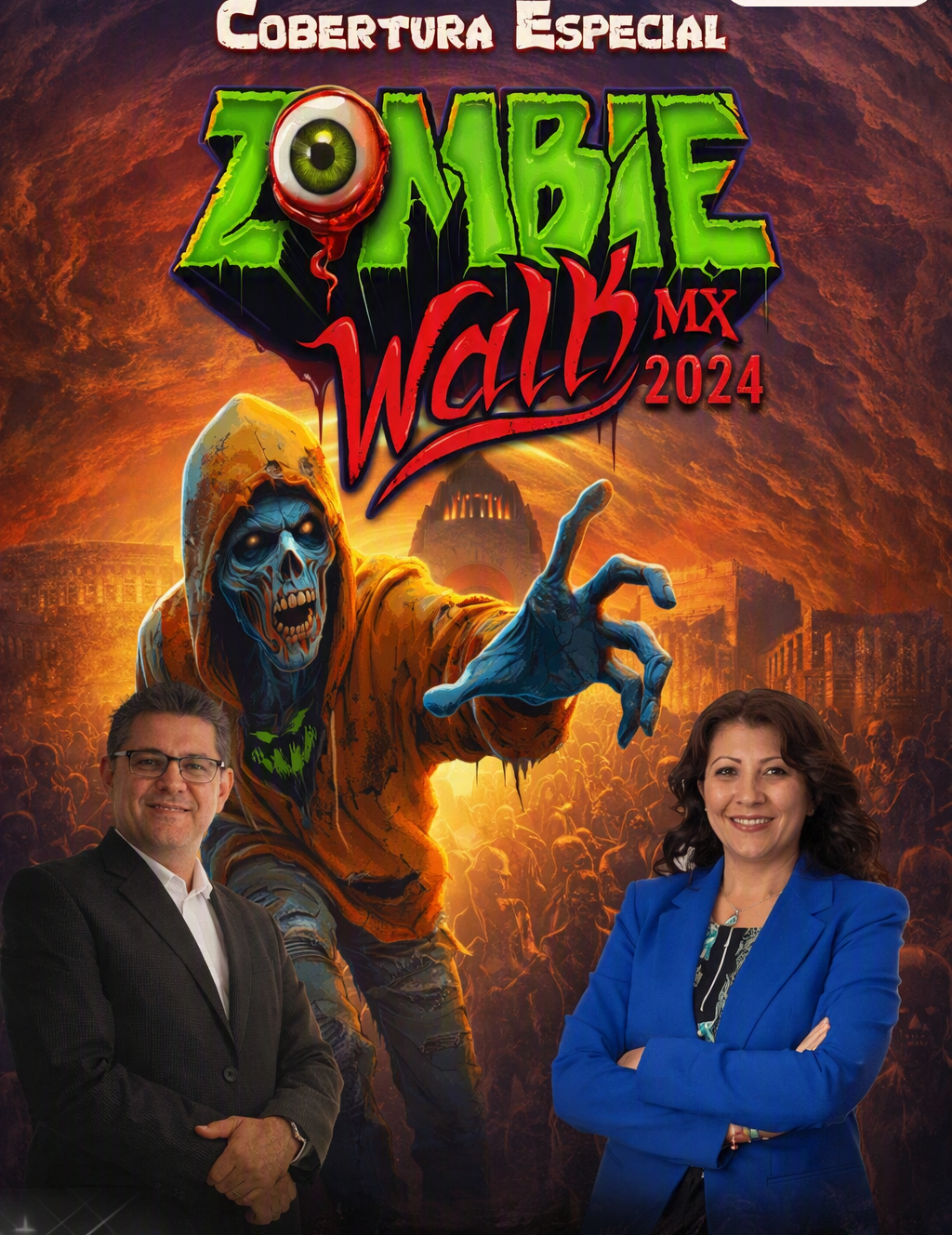 Image Zombie Walk MX 2024